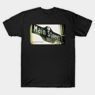 Main Street, Los Angeles California by Mistah Wilson T-Shirt